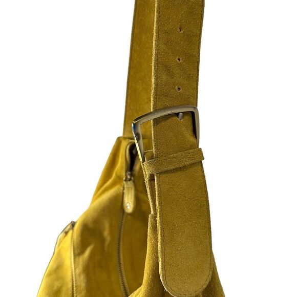 Suedes  Crossbody Boho Bag Wiith adjustable Strapped in p - Picture 2 of 6